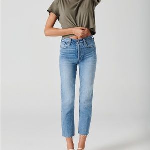 Denim Forum Arlo High Rise Straight